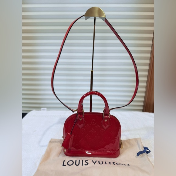 Louis Vuitton Cherry Red BB Alma - Picture 1 of 7